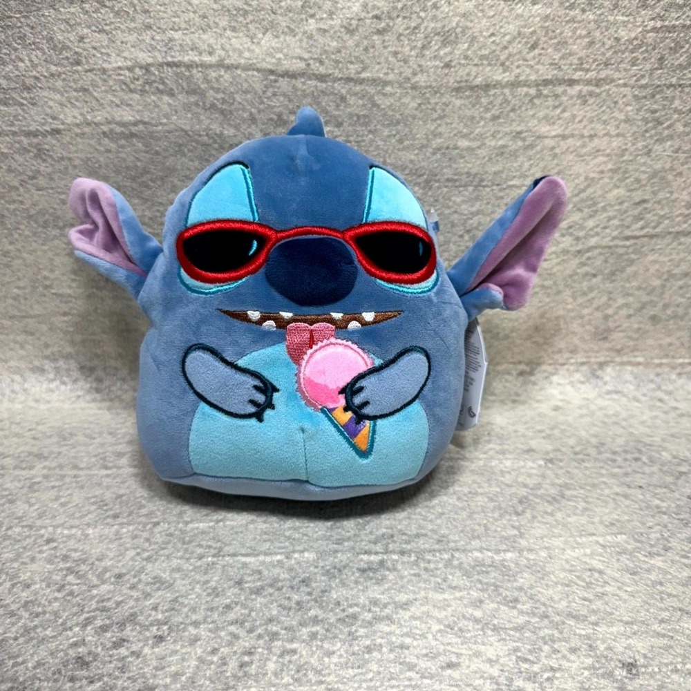 Stitch from Lilo & Stitch Beach Ice Cream Original Squishmallows 7 Inches NEW